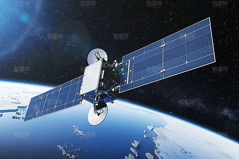 卫星空间站科技宇航摄影图