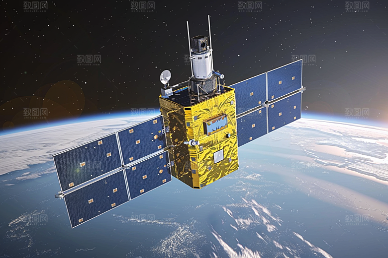 卫星空间站宇宙星球摄影图