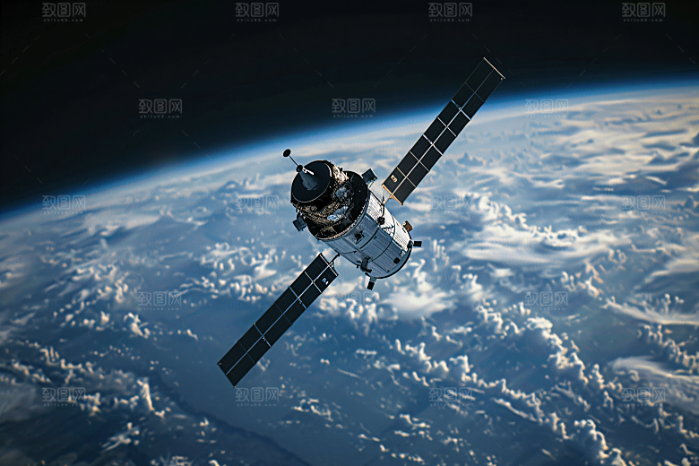 航天卫星微信开屏太空摄影图