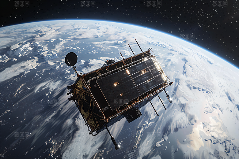 航天卫星宇宙星空摄影图