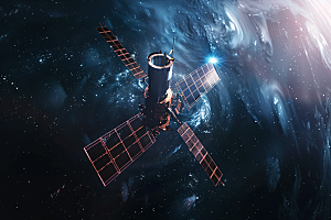 航天卫星微信开屏航天日摄影图