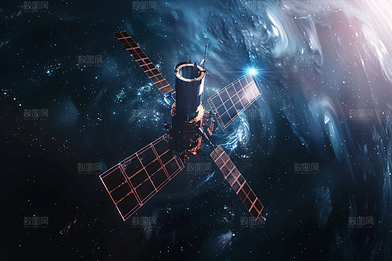 航天卫星微信开屏航天日摄影图