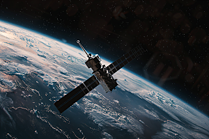 航天卫星宇宙科技摄影图