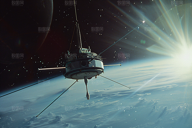 航天卫星星球未来摄影图