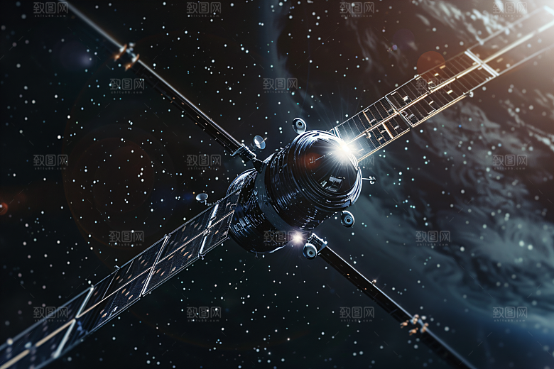 航天卫星宇宙科技摄影图