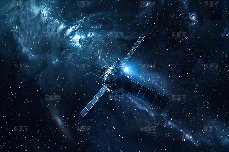 航天卫星星球宇宙摄影图