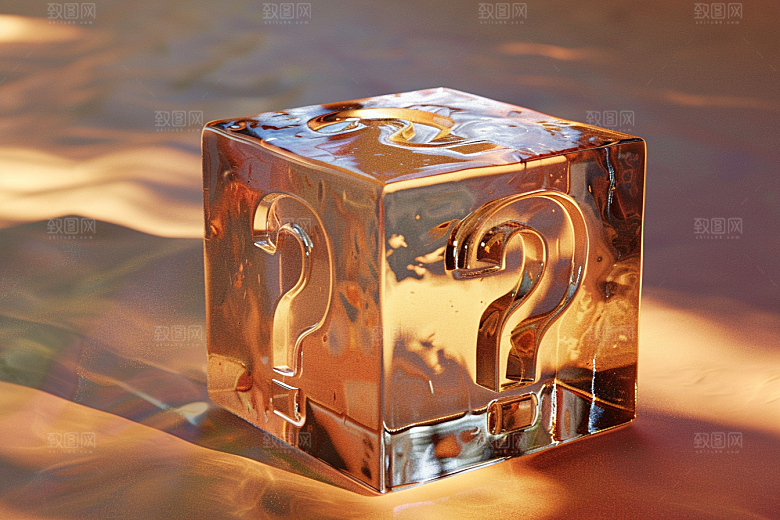 问号盒子盲盒惊喜模型