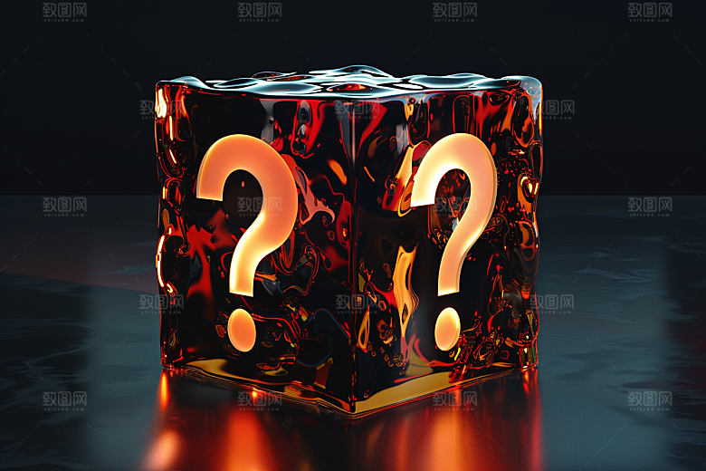 问号盒子质感游戏模型