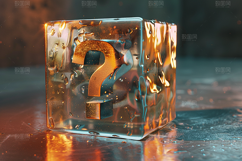 问号盒子趣味盲盒模型