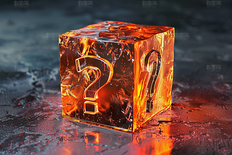 问号盒子惊喜高清模型