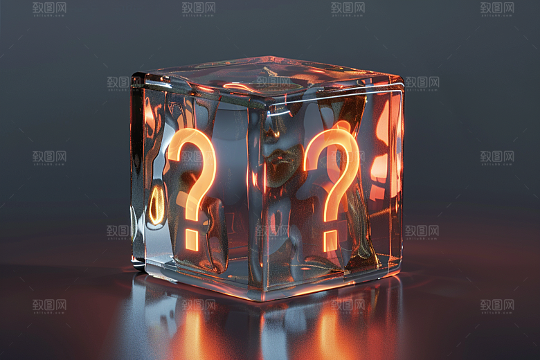 问号盒子惊喜趣味模型