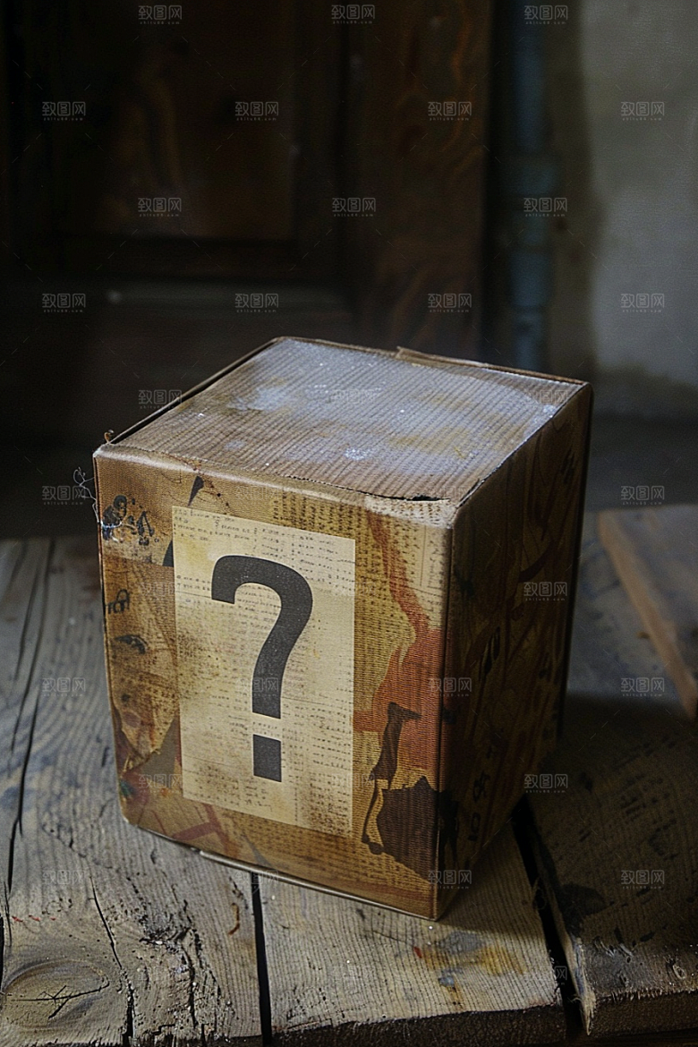 问号盒子立体游戏模型