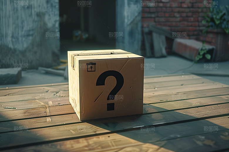 问号盒子惊喜趣味模型
