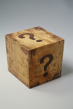 问号盒子高清盲盒模型