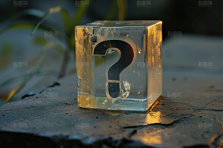 问号盒子道具高清模型