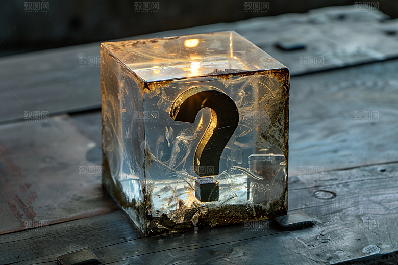 问号盒子惊喜趣味模型