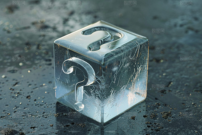 问号盒子高清盲盒模型