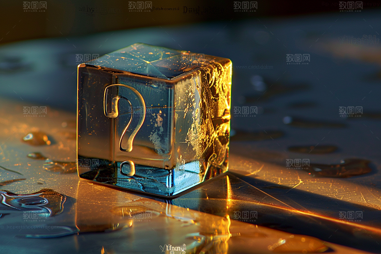 问号盒子趣味惊喜模型
