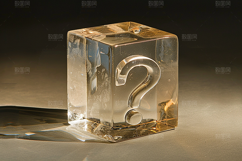 问号盒子盲盒趣味模型
