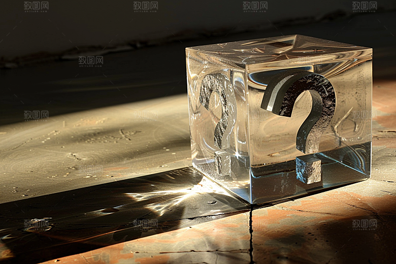 问号盒子立体惊喜模型