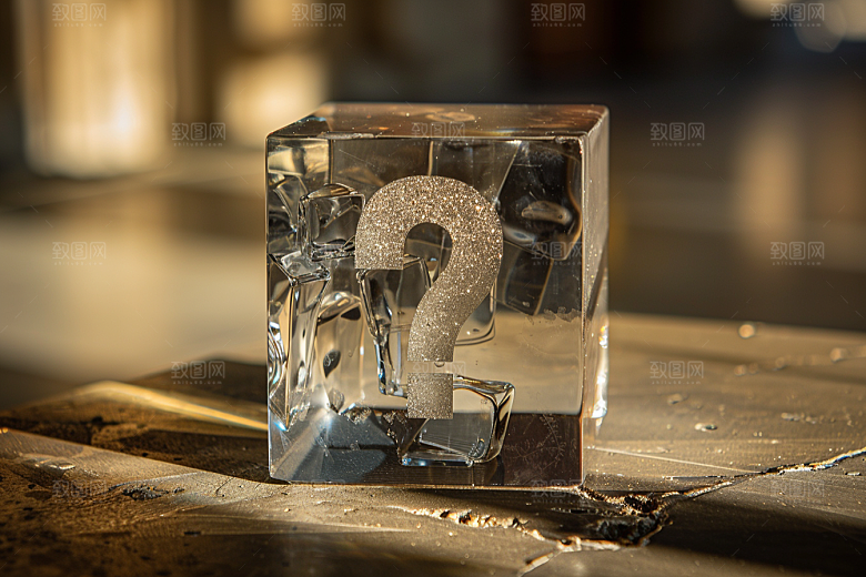 问号盒子趣味高清模型