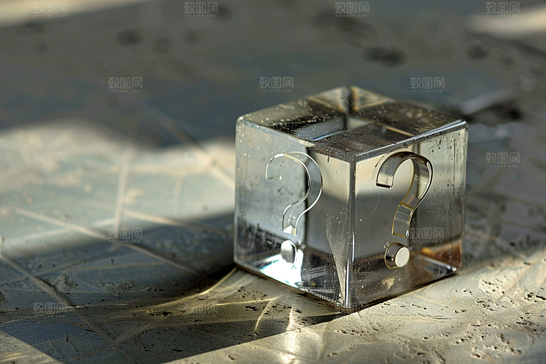 问号盒子游戏趣味模型