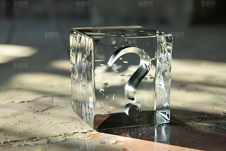 问号盒子电商立体模型