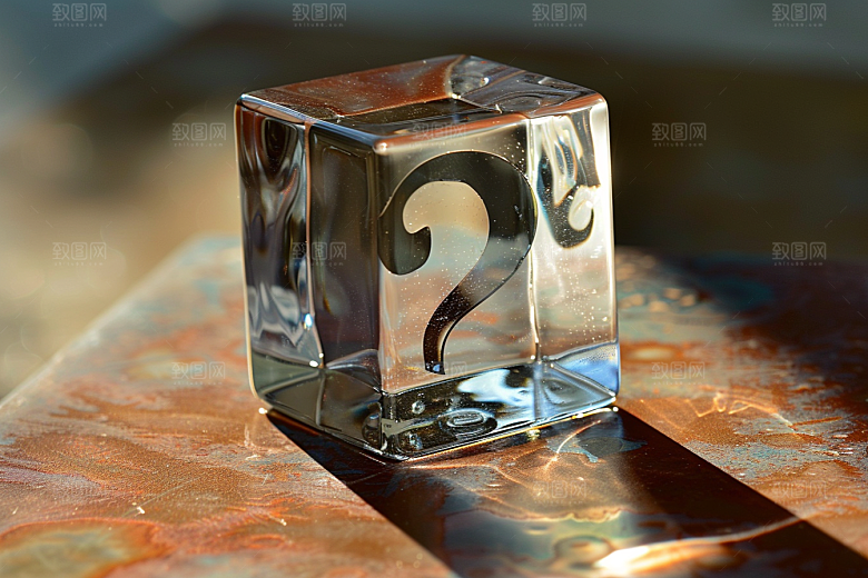 问号盒子游戏立体模型