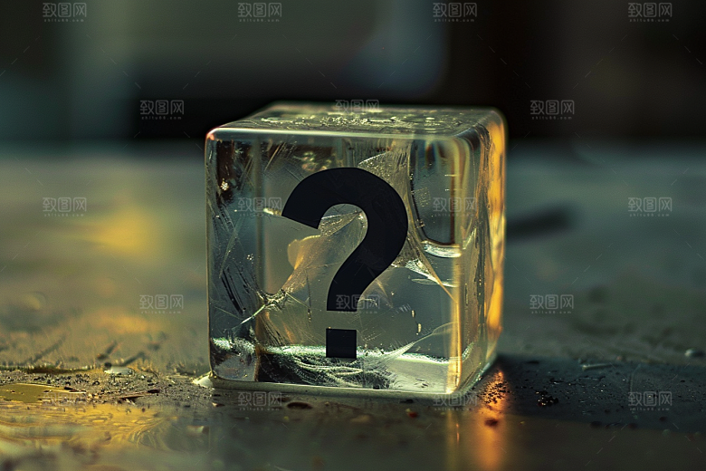 问号盒子盲盒趣味模型
