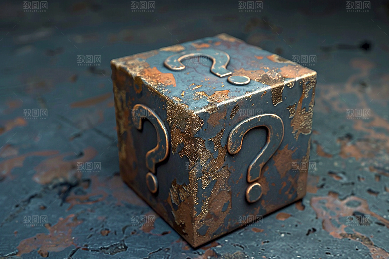 问号盒子立体电商模型