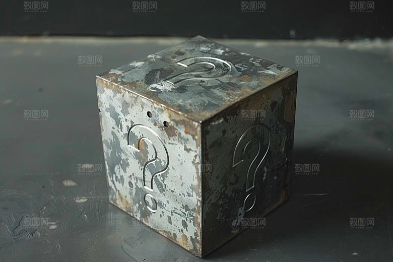 问号盒子趣味电商模型