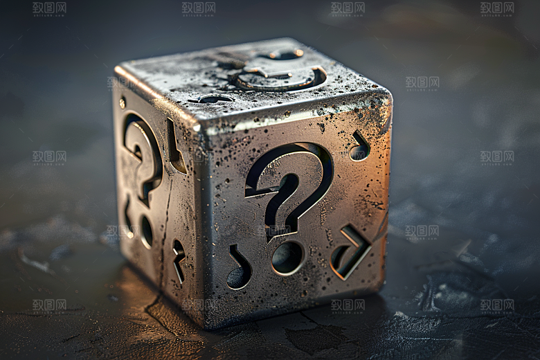 问号盒子惊喜趣味模型