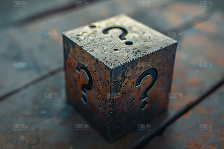 问号盒子游戏趣味模型