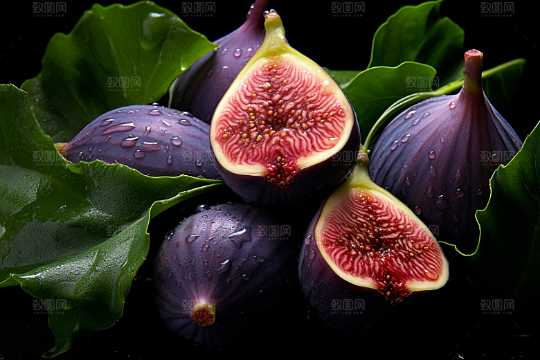 无花果美食果实摄影图