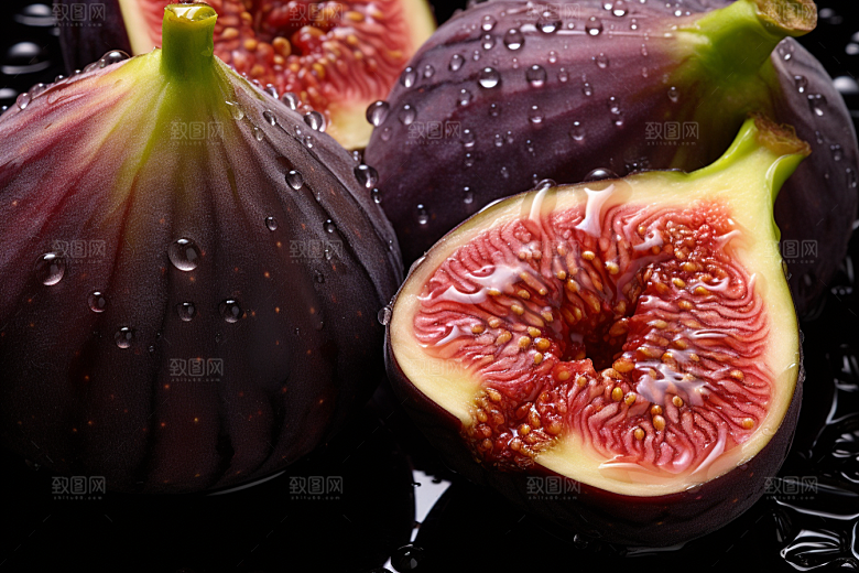 无花果水果美味摄影图