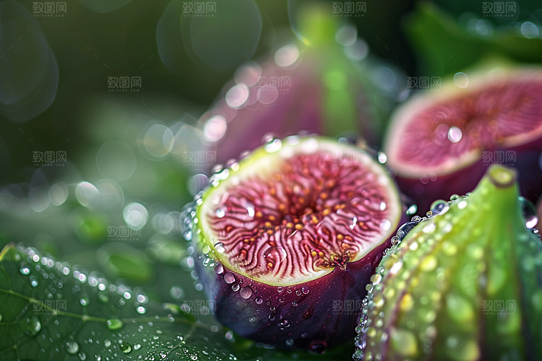 无花果素材美味摄影图