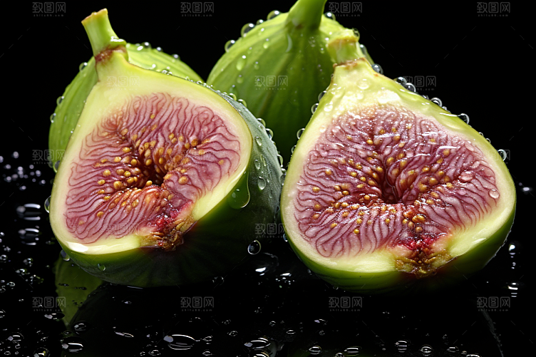 无花果美味美食摄影图