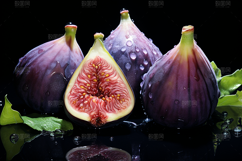无花果美味美食摄影图