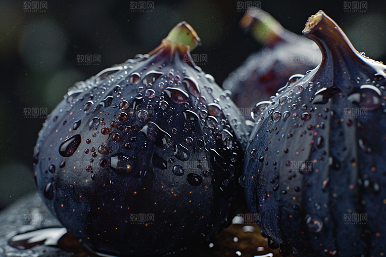 无花果美食高清摄影图
