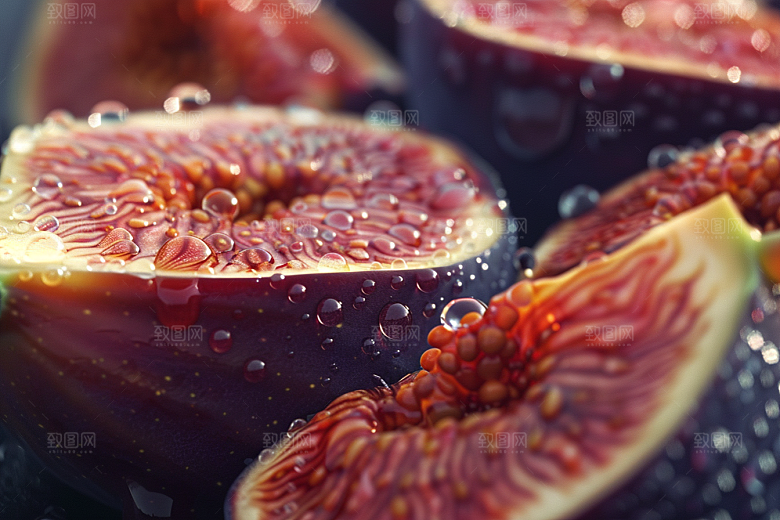 无花果美食高清摄影图