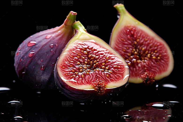 无花果美味美食摄影图