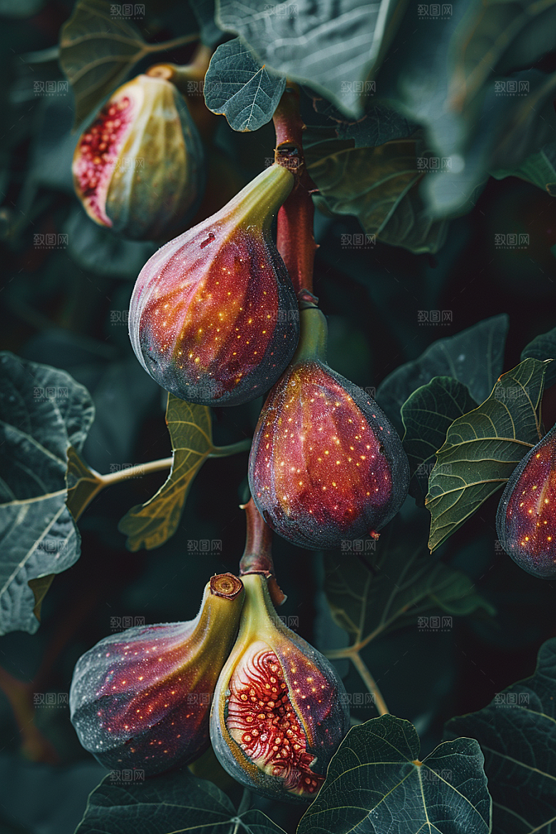 无花果自然素材摄影图