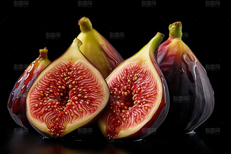 无花果美味美食摄影图