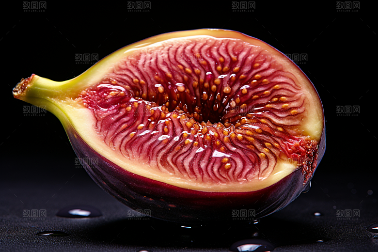 无花果水果自然摄影图