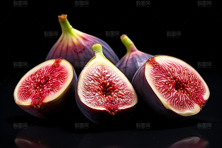 无花果美食果实摄影图