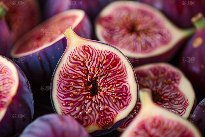 无花果美食水果摄影图