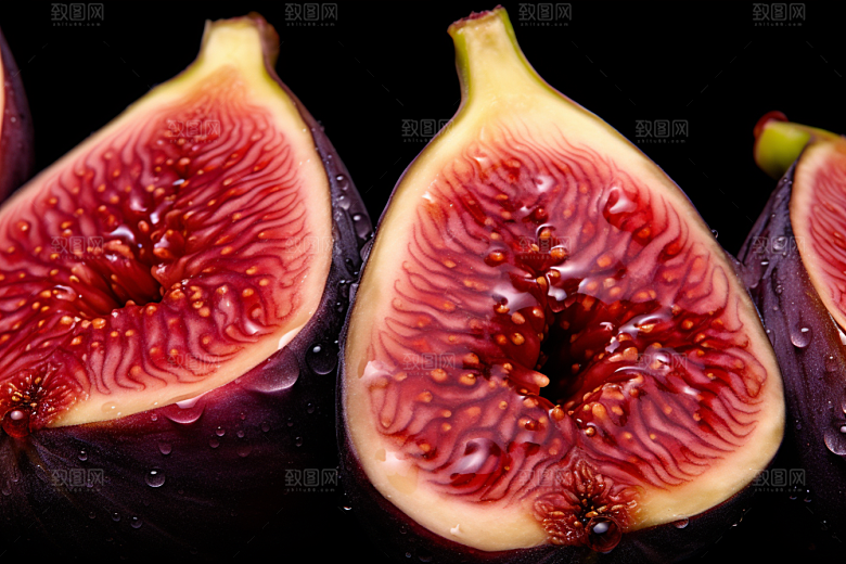 无花果美食果实摄影图