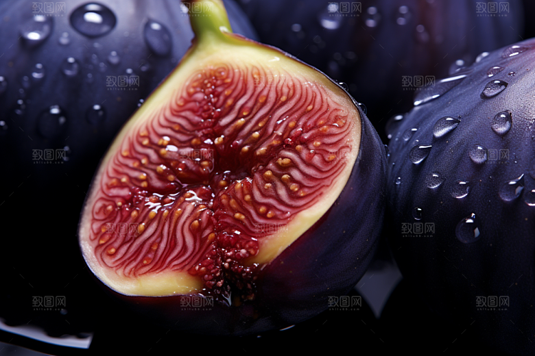 无花果水果高清摄影图