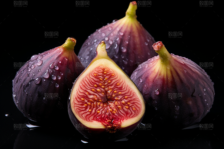 无花果高清美味摄影图