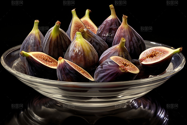 无花果高清美食摄影图